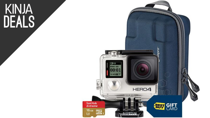 Illustration for article titled Today's Best Deals: GoPro Bundle, Bluetooth Speaker, Free Apps, & More
